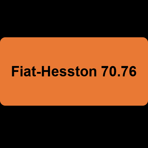 Fiat-Hesston 70.76
